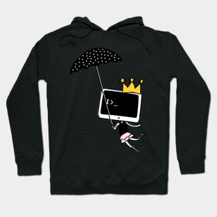 Coder shirt princess Hoodie